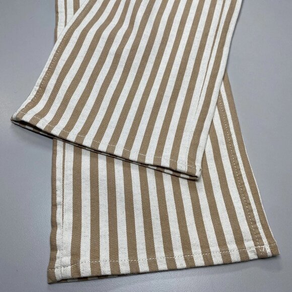 Rag & Bone Women's Shea Relaxed Straight Leg Jeans Tan/Ivory Size 25 - Picture 2 of 12